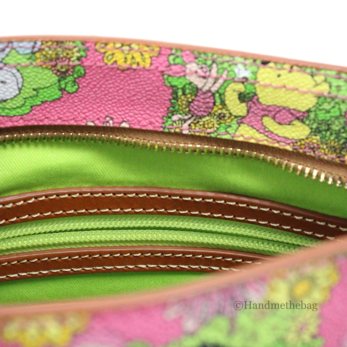 "Rainbow Galore Top Pick" Dooney & Bourke Disney Winnie the Pooh Crossbody Bag