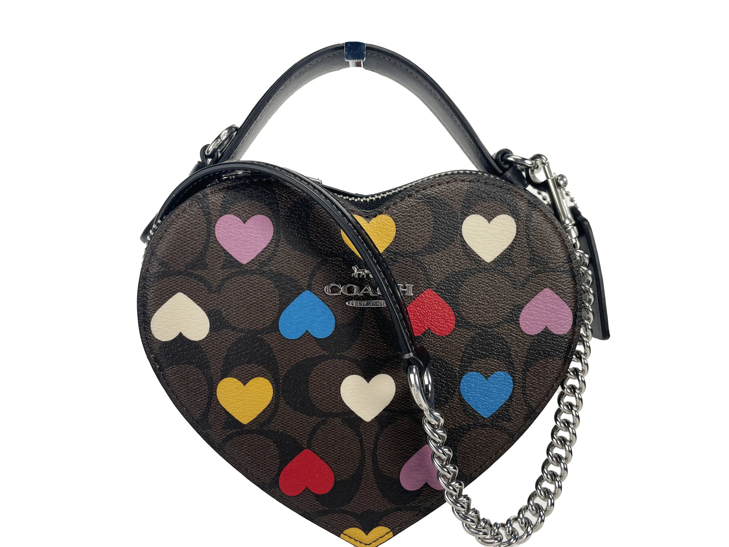 Borsa a tracolla Coach Heart Signature 