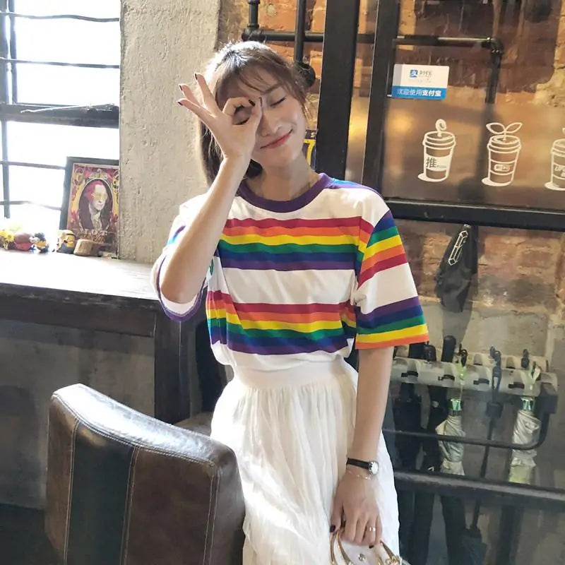 Rainbow Highlights T-Shirt