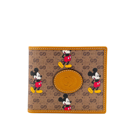 Disney X Gucci 皮革限量版米老鼠钱包