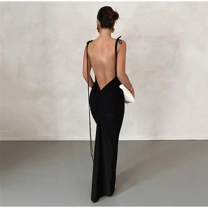 Elegant Ultra Sexy Backless Party Dress