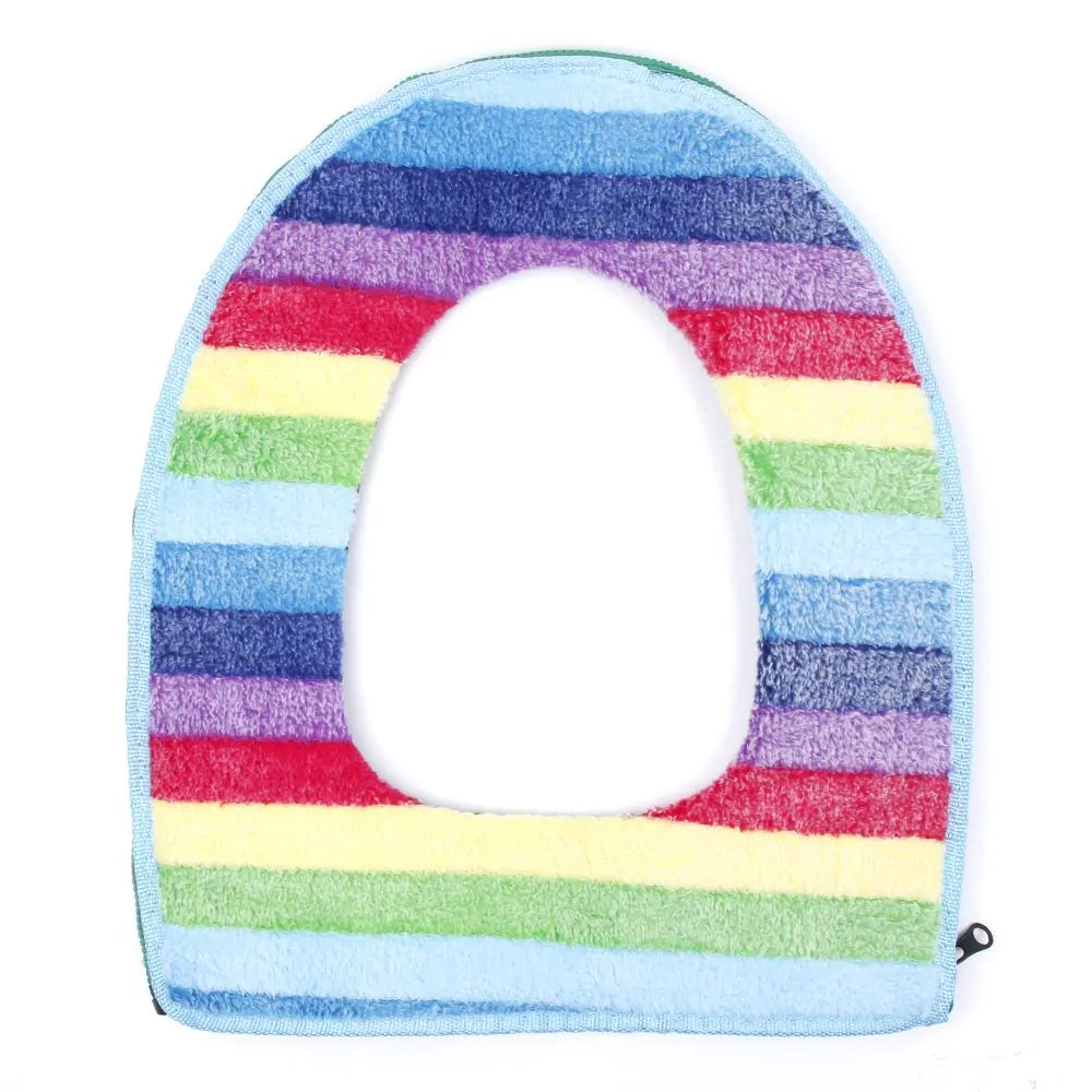 Rainbow Toilet Seat Cover