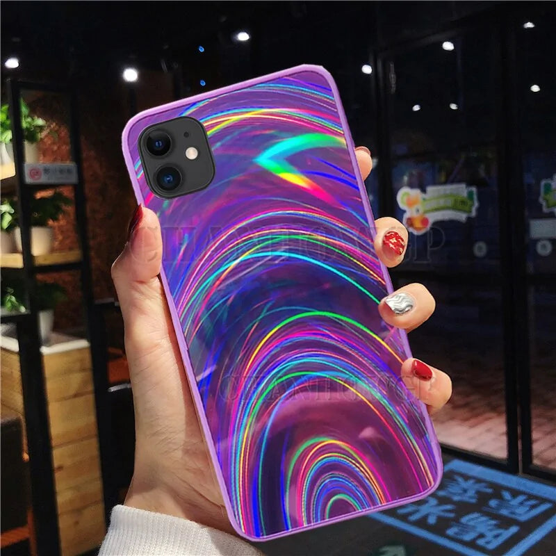 Colorful Rainbow Case For iPhone 11 Pro Max