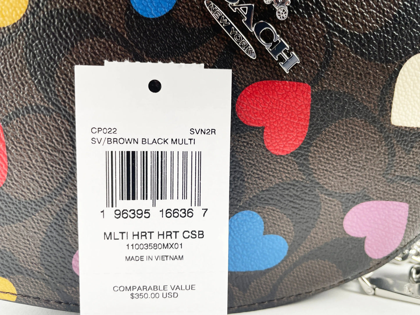 Borsa a tracolla Coach Heart Signature 