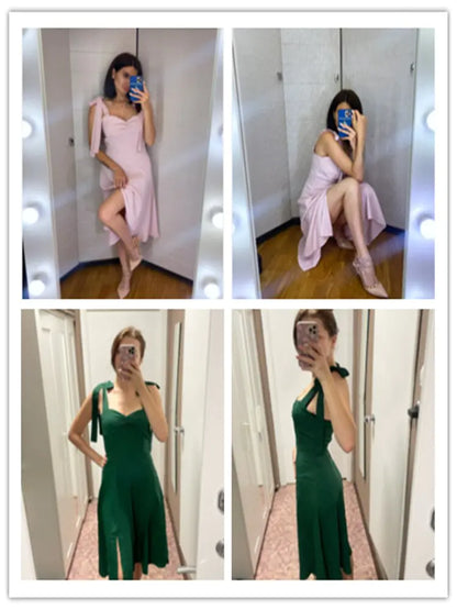 Women's Summer Dress Casual Elegant Long