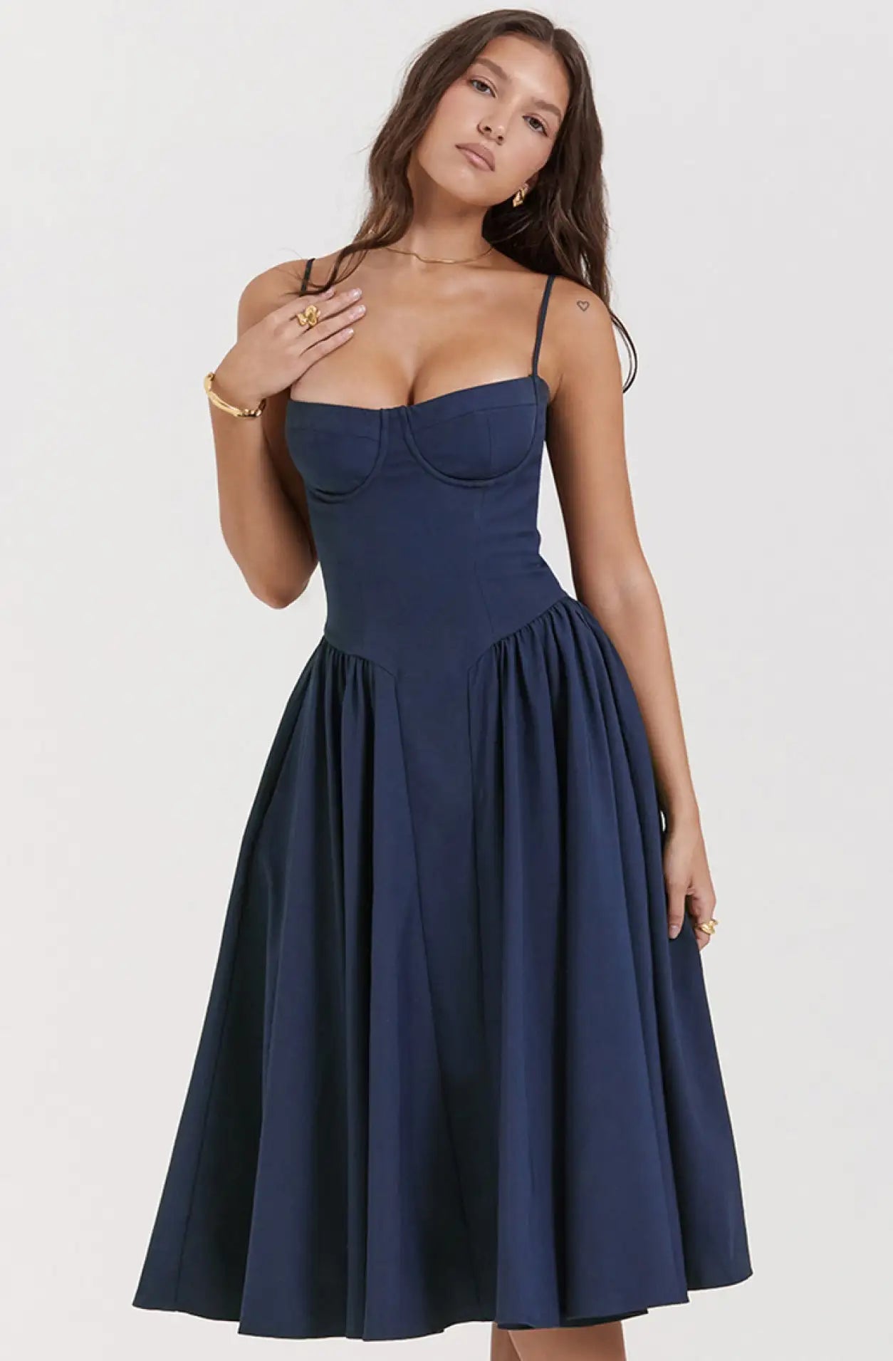 Elegant Glamour Flow Dress