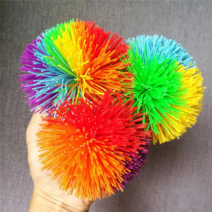 Rainbow Fingertips Sensory Bouncy Ball