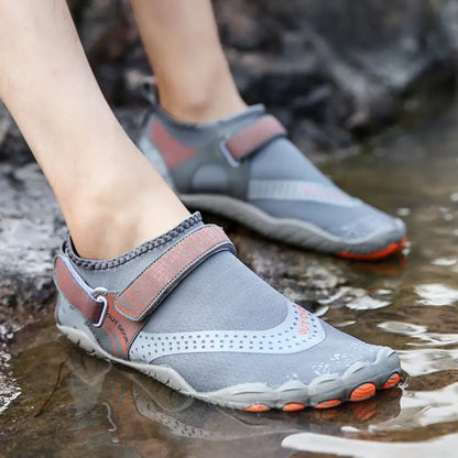 Unisex Water Shoes - Aqua Shoes Slip-On Breathable Double Buckle