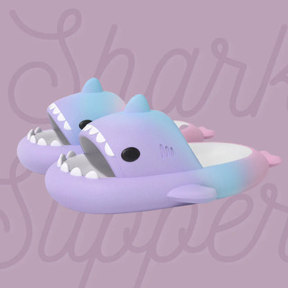 Rainbow Shark Slippers