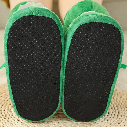 Slippers Crocodile Puffy Paws