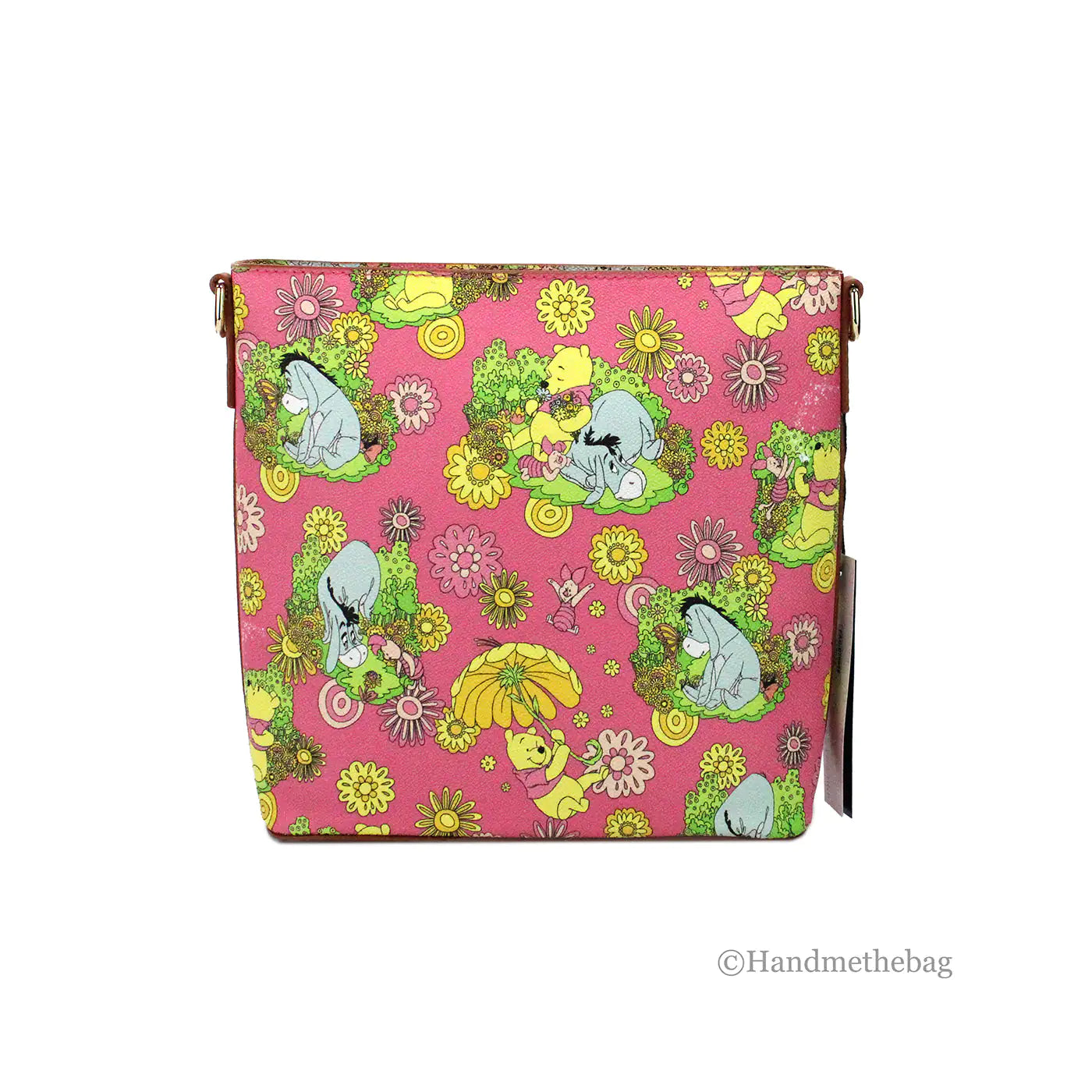 "Rainbow Galore Top Pick" Dooney & Bourke Disney Winnie the Pooh Crossbody Bag