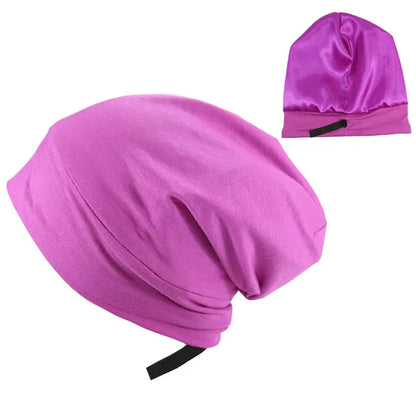 Soft Stretch Satin Bonnet