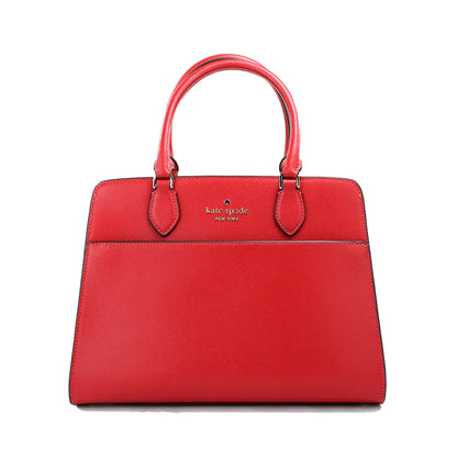 Kate Spade Madison Medium Candied Cherry Saffiano Leather Satchel