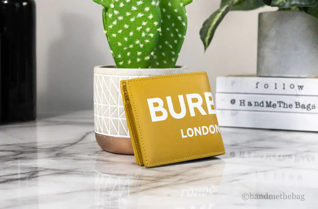 Burberry Ronan Printed Leather Bifold Wallet