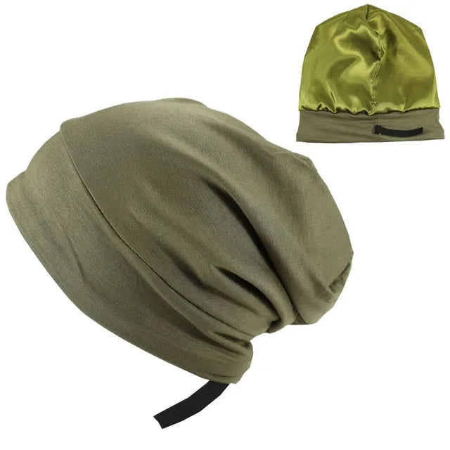 Soft Stretch Satin Bonnet