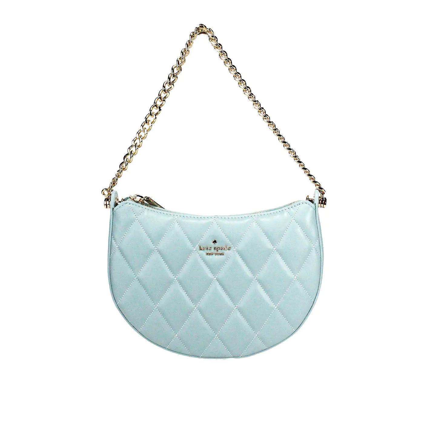 Kate Spade Carey Sage Quilted Zip Top Crossbody Bag