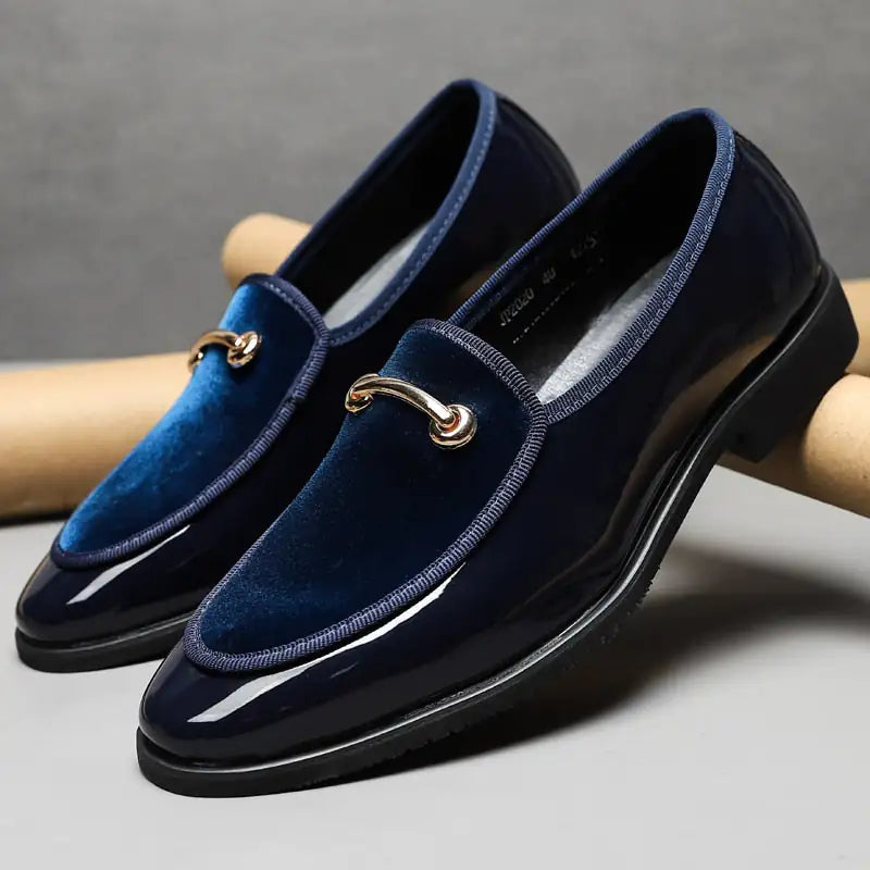 Il Lusso Italian Patent Leather Loafers