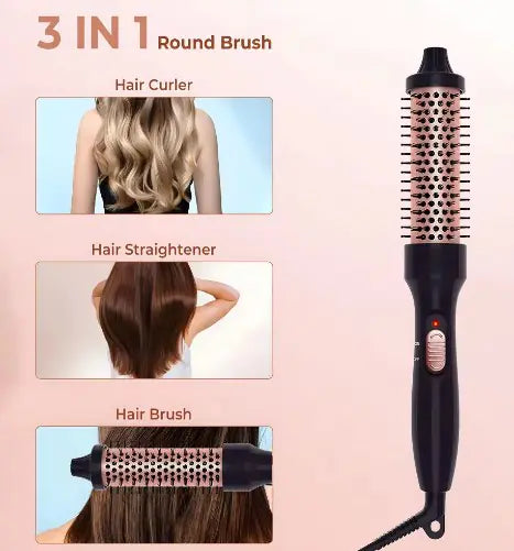 Straightener Curler And Ionic Hair Dryer Hair Care - 3 In1