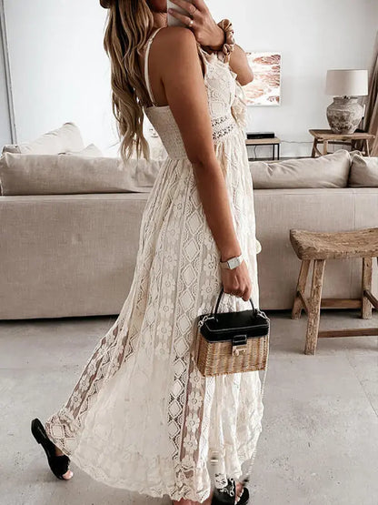 Elegant Dress Women Summer Maxi Dress