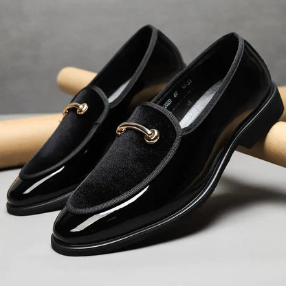 Il Lusso Italian Patent Leather Loafers