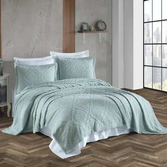 Hobby Hera Bedspread - Royal Green