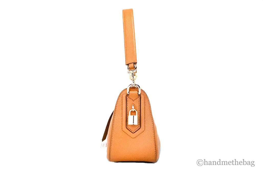 Marc Jacobs Drifter Smoked Almond Leather Hobo Shoulder Bag