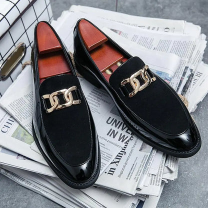 Elegant The Roveleto Italian Leather Loafers For Men!