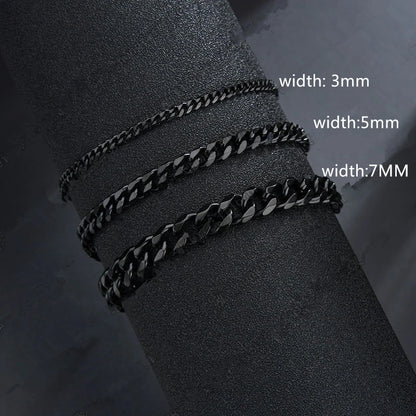 Jewelry - New Trendy Cuban Chain Men Bracelet