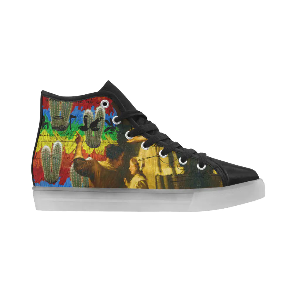 RAINBOW BRUSH CACTUS Men's Sneakers