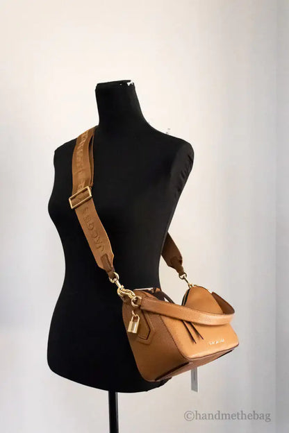 Marc Jacobs Drifter Smoked Almond Leather Hobo Shoulder Bag