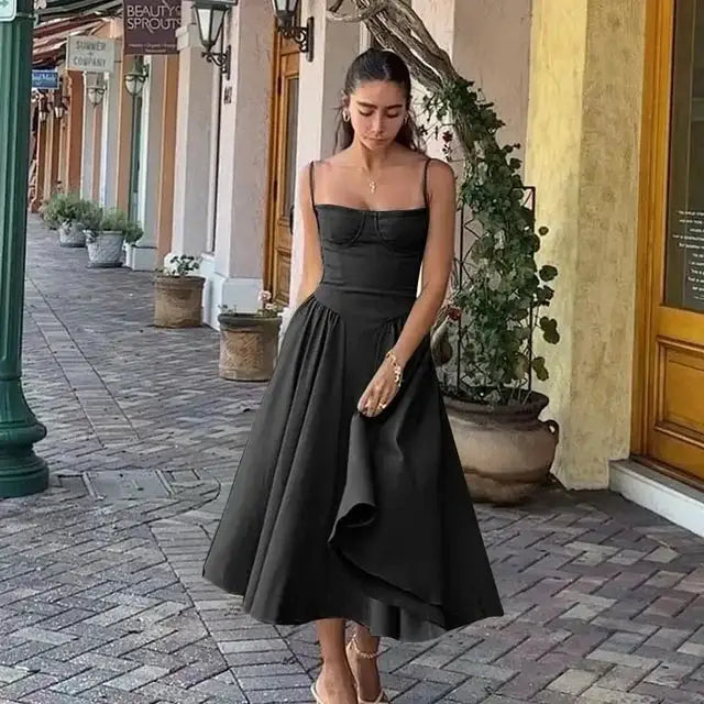 Elegant Glamour Flow Dress