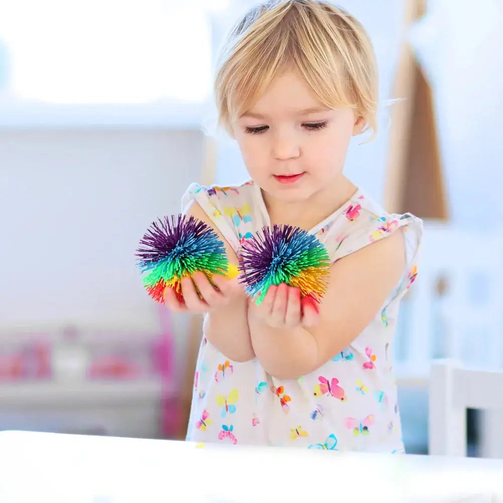 Rainbow Fingertips Sensory Bouncy Ball