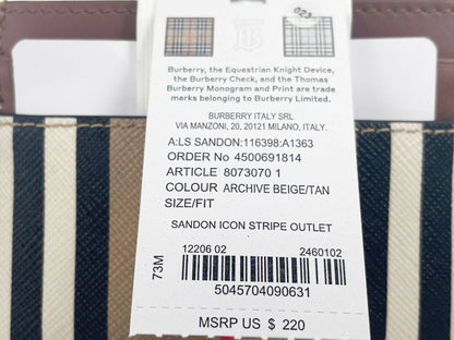 Burberry Sandon Card Case Wallet