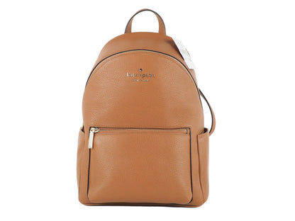 Kate Spade Leila Medium Warm Gingerbread Leather Dome Backpack