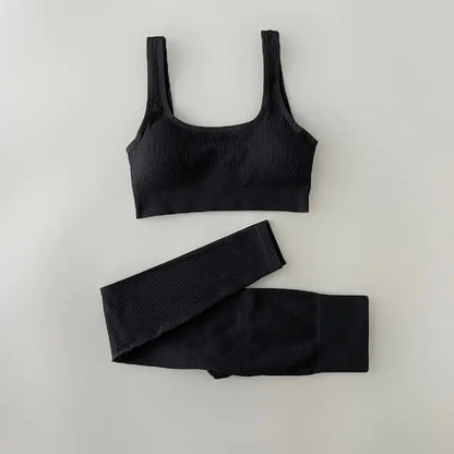 Set di abbigliamento per allenamento yoga