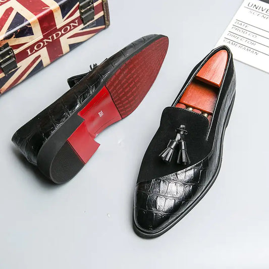 Elegant Italian Style Tassel Loafers