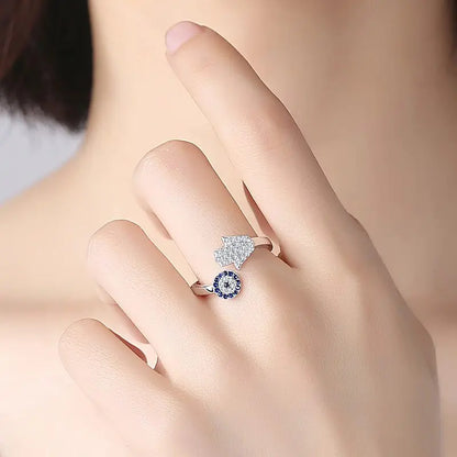 Hamsa Hand Ring