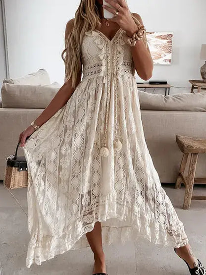 Elegant Dress Women Summer Maxi Dress