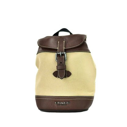 "Rainbow Galore Top Pick" Coach Hudson Small Leather Shoulder Sling Backpack