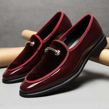 Il Lusso Italian Patent Leather Loafers