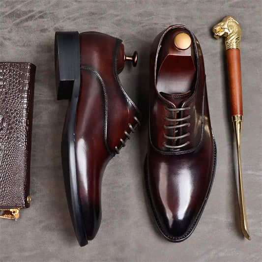 Elegant Italian Style Oxford Dress Shoes