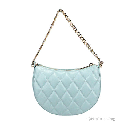 Kate Spade Carey Sage Quilted Zip Top Crossbody Bag