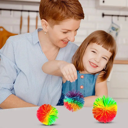 Rainbow Fingertips Sensory Bouncy Ball