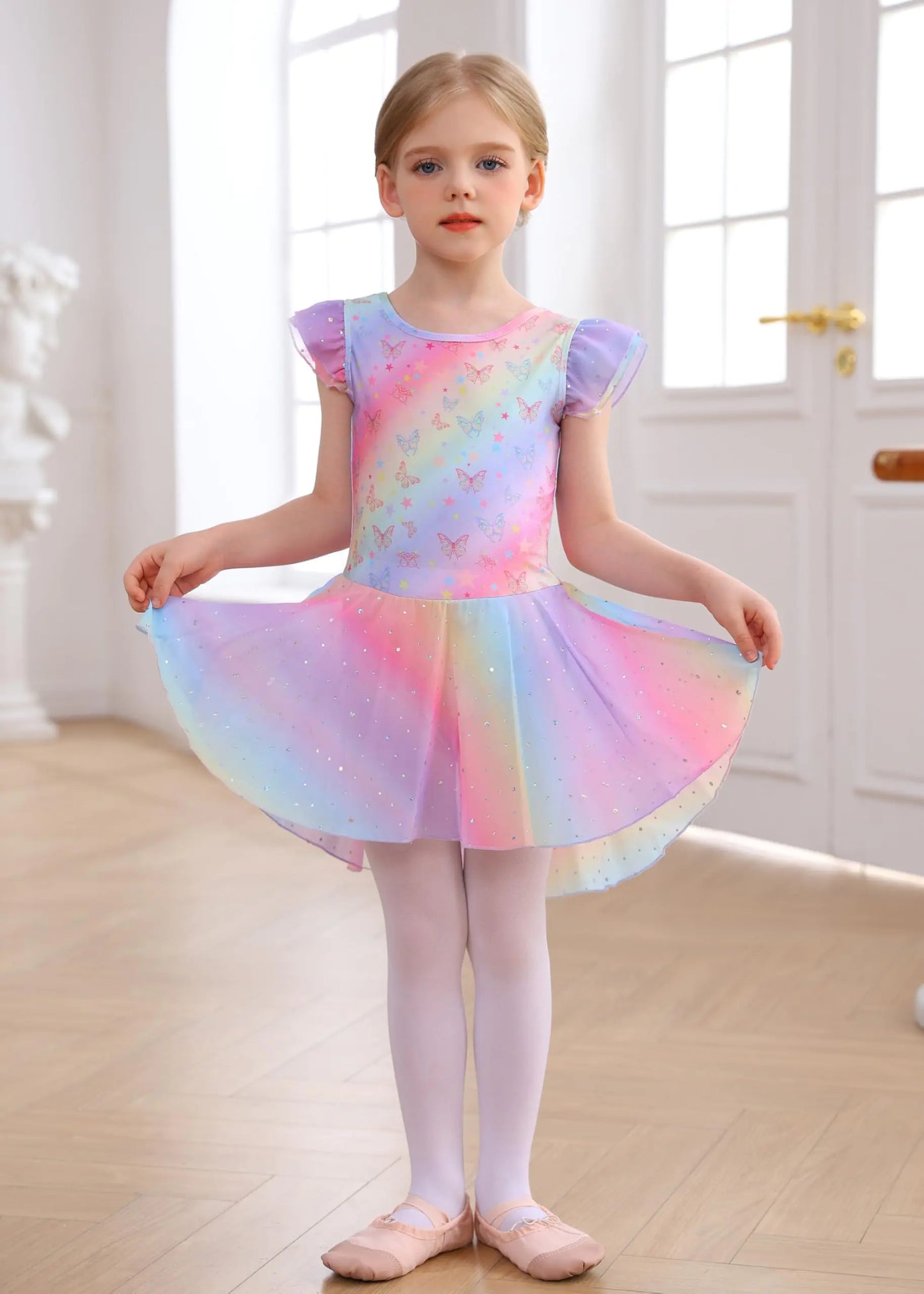 Rainbow Butterfly Dress