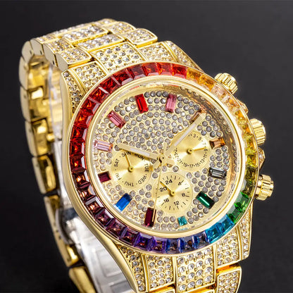 Rainbow Diamond Watch