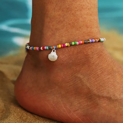 Modyle Bohemian Shell Starfish Anklets for Wome