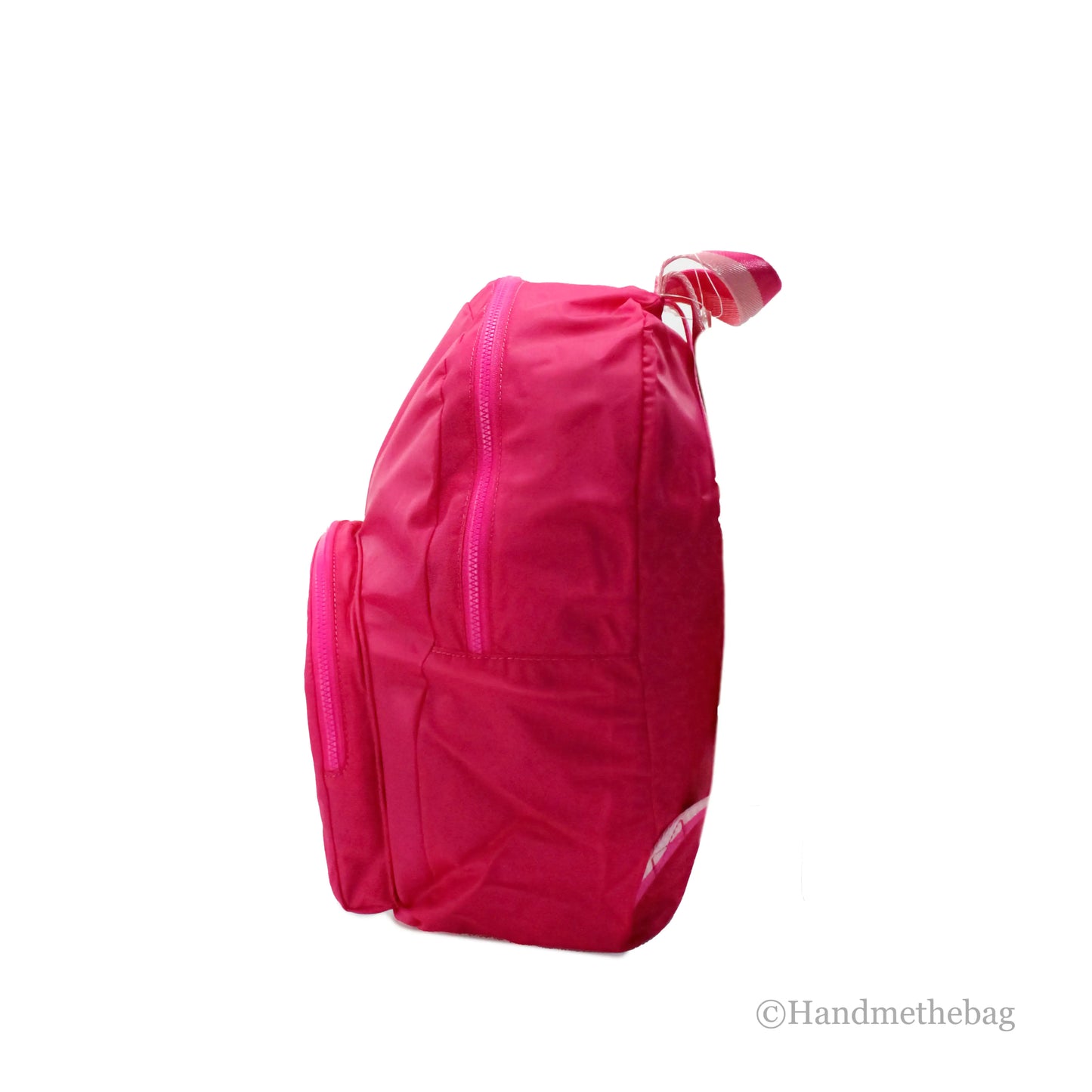 "Rainbow Galore Top Pick" Kate Spade Arya Medium Bright Magenta Nylon Packable Backpack