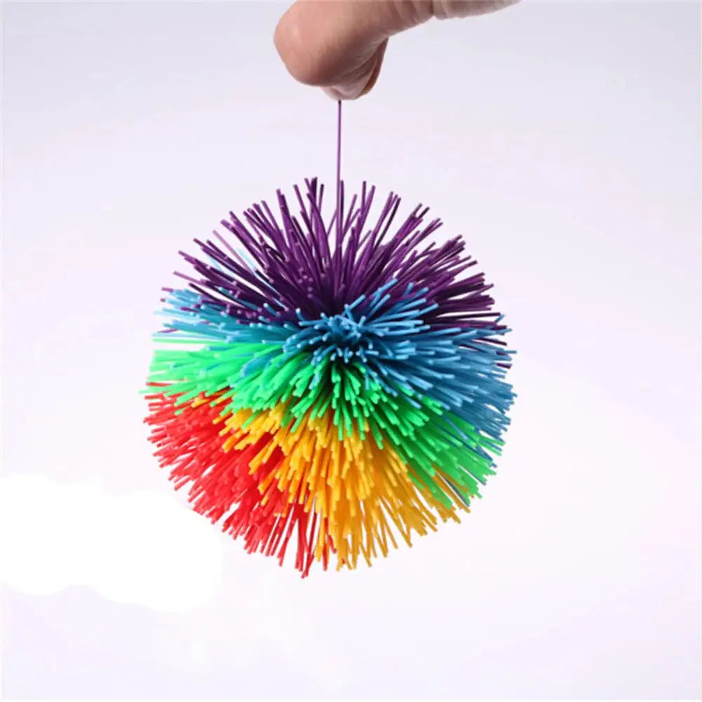 Rainbow Fingertips Sensory Bouncy Ball