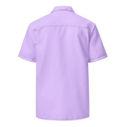 Camicia da uomo viola scuro con bottoni