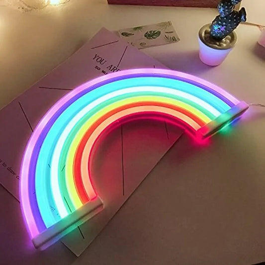 LED Rainbow Light Lamp For Decor